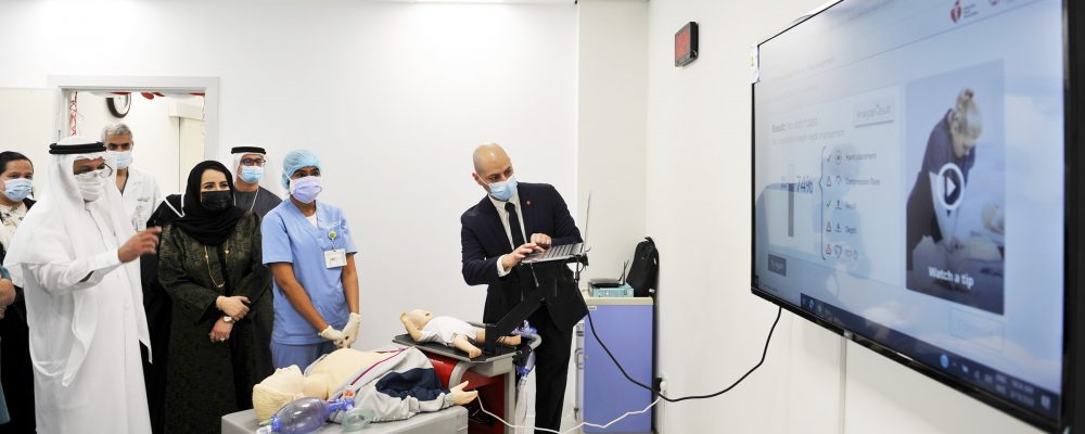 Dubai Health Authority Provides Rashid Hospital With The Latest Technology For On-Site CPR Training Of Healthcare Professionals