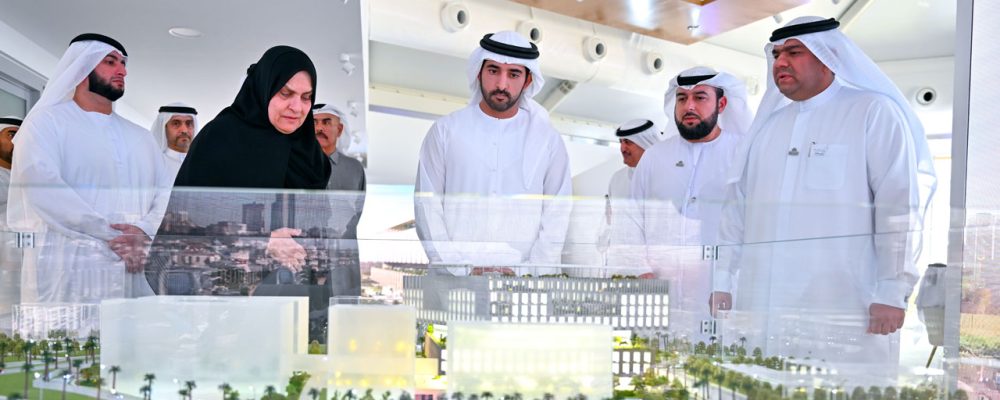 Hamdan bin Mohammed attends ceremony showcasing design of the Hamdan Bin Rashid Cancer Hospital