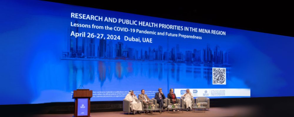 CDC, NIH/NIAID and Mohammed Bin Rashid University of Medicine and Health Sciences Unite for Public Health Conference in Dubai