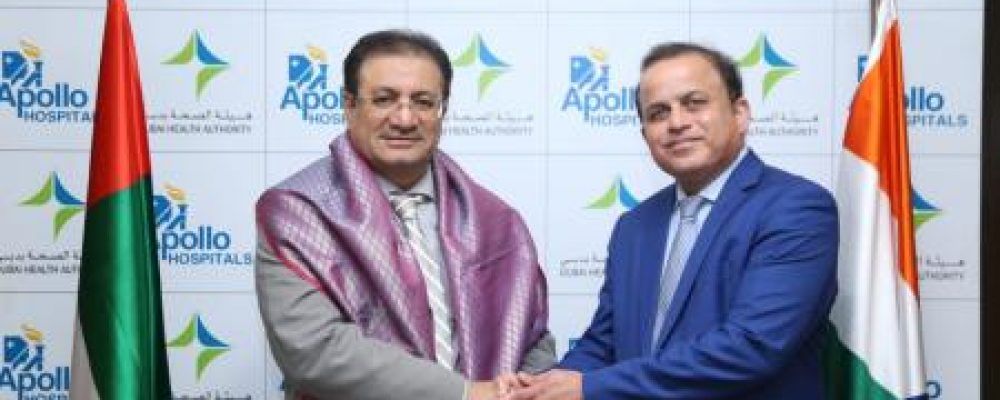 Dubai Health Authority Signs MoU With Apollo Hospitals Group India